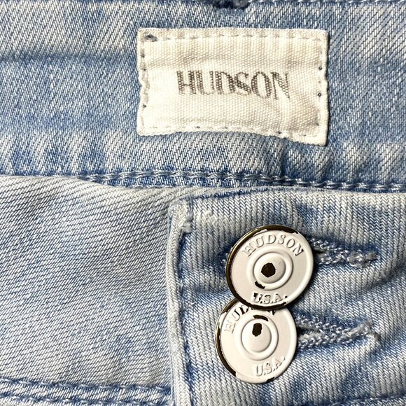 Hudson | Collin Mid Rise Skinny Jean cropped Back Flap Pockets | Size 30 Women's - Picture 9 of 12